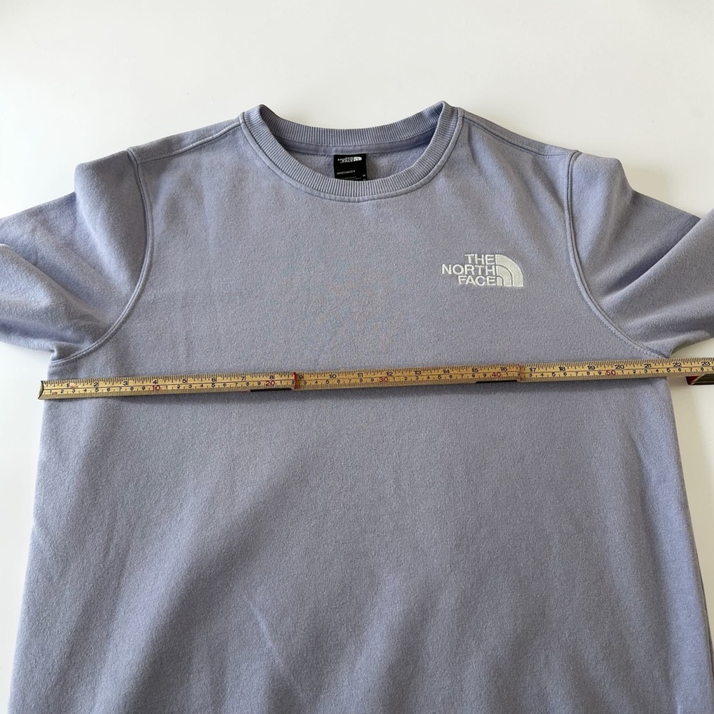 The North Face Lavender Purple Crewneck Pullover Relaxed Fit Sweatshirt Size M - Picture 8 of 9